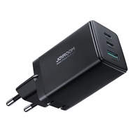 Joyroom Snelladende Netwerklader 65 W, 2x USB C en 1x USB, kabel Type-C naar Type-C 100 W, 1 m, Zwart