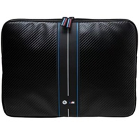 Custodia per laptop BMW 14 pollici Carbon Blue Stripes Nero