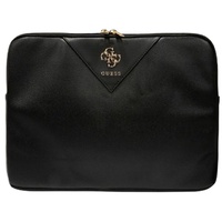 Custodia per laptop Guess 14 pollici 4G Triangle Nera