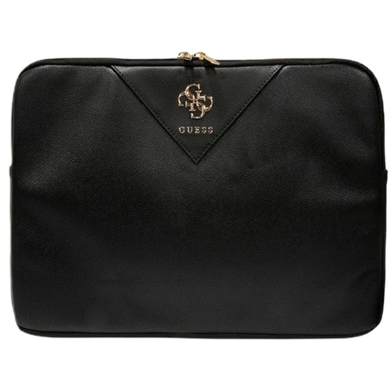 Custodia per laptop Guess 14 pollici 4G Triangle Nera