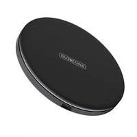 Caricabatterie Wireless Duzzona W8, 15W, con cavo Type-C, 1 m, Nero