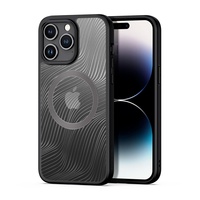 Dux Ducis Hoesje Aimo Mag iPhone 15 Pro Max MagSafe Zwart
