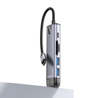 Multihub Type-C Mcdodo 6 in 1 Grigio