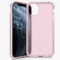 Cover iPhone 11 Pro IT Skins Spectrum Clear Light Pink (antishock, antimicrobica)