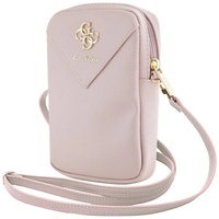 Guess Pink Triangle 4G Phone Bag (adjustable strap)