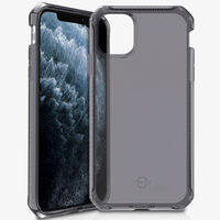 Cover iPhone 11 Pro IT Skins Spectrum Clear Nero (antishock, antimicrobica)