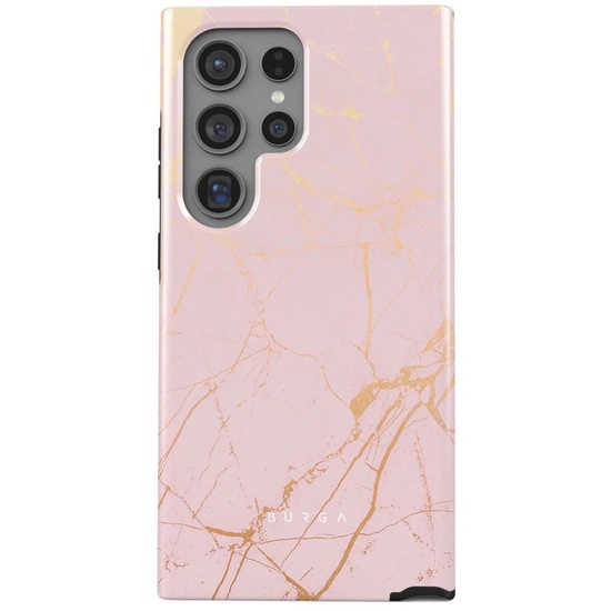 Burga Husa Doble Capa Peachy Gold Samsung Galaxy S24 Ultra