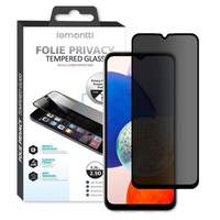 Lemontti Folie Glass Privacy Full Fit Samsung Galaxy A14 5G Nero