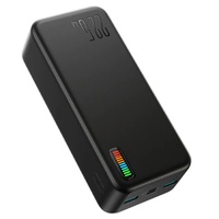Joyroom Externe batterij Dazzling Series 10000mAh, 22,5W LED, 2xUSB, Type-C, Micro-USB Zwart