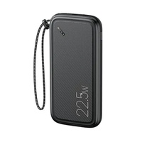 Usams Batteria esterna US-CD151 Caricabatterie rapido, 10000mAh, PD3.0 +QC3.0, Nero