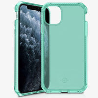Cover iPhone 11 Pro Max IT Skins Spectrum Clear Tiffany Green (antishock, antimicrobica)