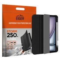 Eiger Husa Storm 250m Classico iPad Air 13(2024)/Pro 12.9 (2021)/(2022) Nero