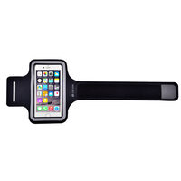 Custodia Universale Devia Armband Slim-Fit Nera (per smartphone fino a 5")