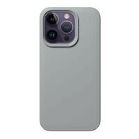 Custodia sottile Nudient per iPhone 14 Pro, MagSafe, grigia