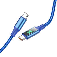 Borofone BU32 Cavo esclusivo da tipo C a tipo C, 1,2 m, blu