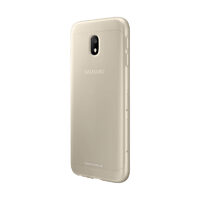 Custodia Jelly Cover dorata originale per Samsung Galaxy J3 (2017).