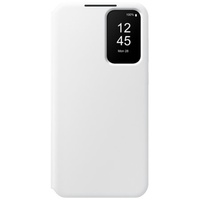 Custodia portafoglio originale Samsung Smart View Samsung Galaxy A55 bianca