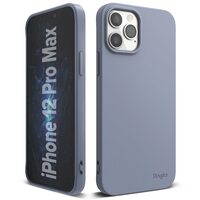 Custodia Ringke Air S ultrasottile in TPU blu grigio per iPhone 12 Pro Max