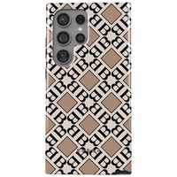 Burga dubbellaags monogram Samsung Galaxy S24 Ultra hoesje