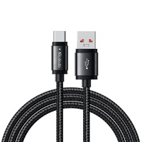  Mcdodo Cable USB-A to Type-C SpeedCharge Series, Fast Charging, LED, 120W, 1.5m, Black