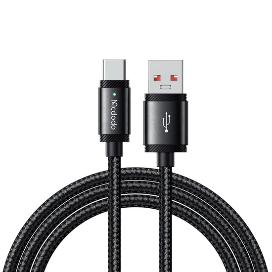  Mcdodo Cable USB-A to Type-C SpeedCharge Series, Fast Charging, LED, 120W, 1.5m, Black