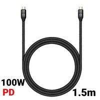 Cablu Type-C la Type-C 3.1 Mcdodo Gen 2 Black