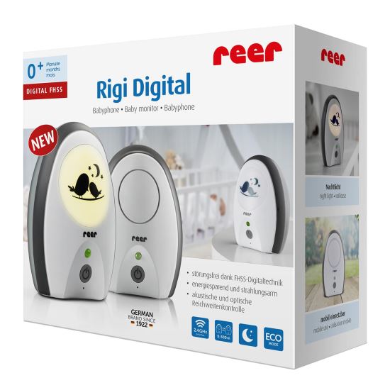 Moniteur numérique pour bébés Rigi Digital Reer 50070