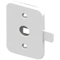 Pacchetto economico di 3 serrature per porte balcone e finestre, senza forare né incollare, bianco, Reer WinLock 70060