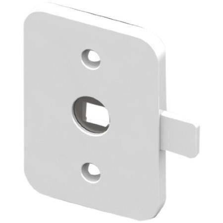 Pacchetto economico di 3 serrature per porte balcone e finestre, senza forare né incollare, bianco, Reer WinLock 70060