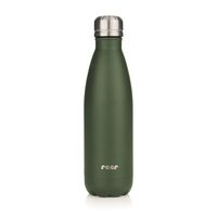 Borraccia in acciaio inox con isolamento sotto vuoto Colour, 500 ml, verde, Reer 90803