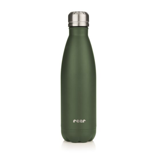 Borraccia in acciaio inox con isolamento sotto vuoto Colour, 500 ml, verde, Reer 90803