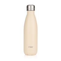 Borraccia sottovuoto termoisolante in acciaio inox Colour, 500 ml, beige, Reer 90800