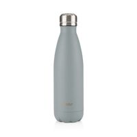 Borraccia in acciaio inox con isolamento sotto vuoto Colour, 500 ml, grigio, Reer 90801