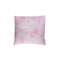 Cuscino morbido HappyNest, a fiori, lilla, in piuma d'oca al 30%, 60x60 cm