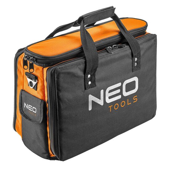 Bolsa de herramientas, con asas y correa de transporte, 19 bolsillos, 44x20x33 cm, NEO