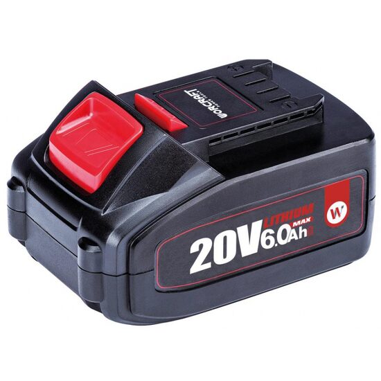 Batterie pour outils WORCRAFT, 20 V, 6 Ah Li-ion