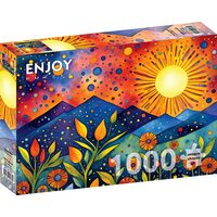 Puzzel 1000 stukjes ENJOY - Zonsondergangregen (Enjoy-2134)