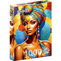 Puzzel 1000 stukjes ENJOY - Afrikaanse schoonheid (Enjoy-2139)