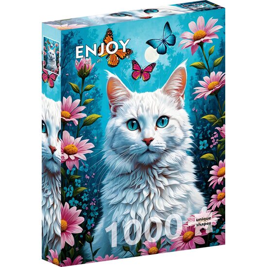 Puzzle 1000 piezas ENJOY - Gato Blanco ( Enjoy-2140 )