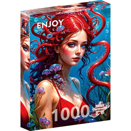 Puzzle 1000 piese ENJOY - Ginger Mermaid (Enjoy-2141)