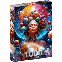 Puzzel 1000 stukjes ENJOY - Kosmische Godin (Enjoy-2142)