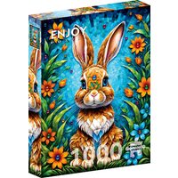Puzzel 1000 stukjes ENJOY - Tuinkonijntje (Enjoy-2149)