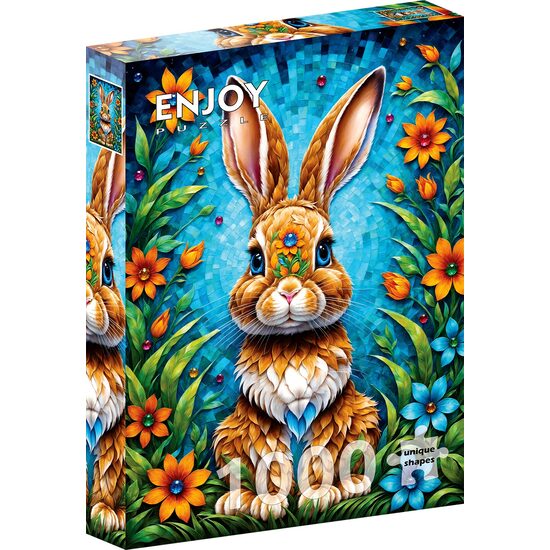 Puzzel 1000 stukjes ENJOY - Tuinkonijntje (Enjoy-2149)