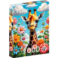 Puzzel 1000 stukjes ENJOY - Schattige Giraf (Enjoy-2151)