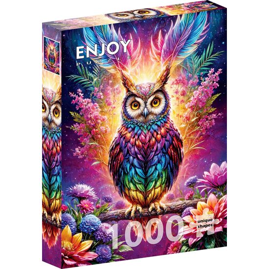 Puzzel 1000 stukjes ENJOY - Neon Uil (Enjoy-2161)