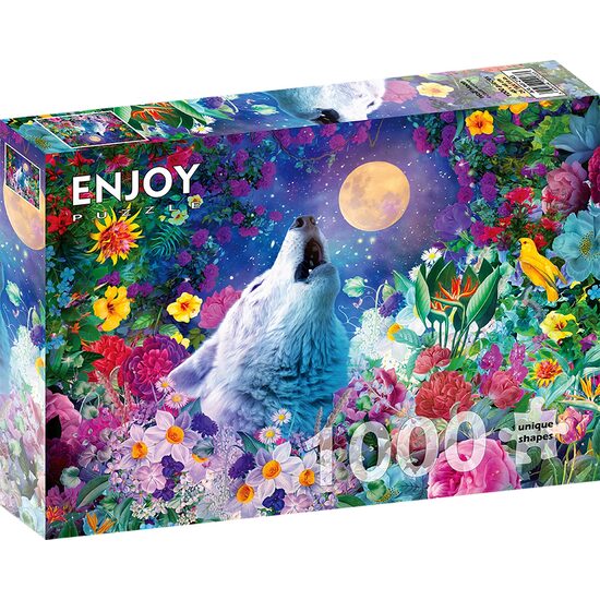Puzzle 1000 Teile ENJOY - Wolfsmond (Enjoy-2183)