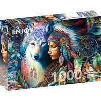 Puzzel 1000 stukjes ENJOY - Native Princess (Enjoy-2187)