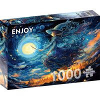 Puzzel 1000 stukjes ENJOY - Heksenavondje uit (Enjoy-2195)