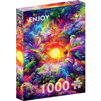 Puzzel 1000 stukjes ENJOY - Rainbow Tropic (Enjoy-2200)