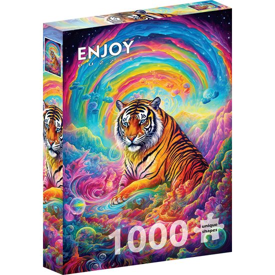 Puzzle 1000 pezzi ENJOY - Dove Regnano le Tigri (Enjoy-2204)